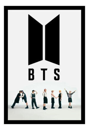 Cuadro Decorativo Musica - Bts 08 - A3 30x40