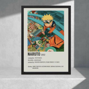 Cuadro Decorativo Naruto 01 - Tamaño A3 30x40 Cm