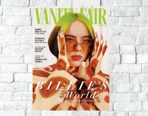 Poster Lámina Decorativa Billie Eilish 21 Tamaño A3 30x42 Cm