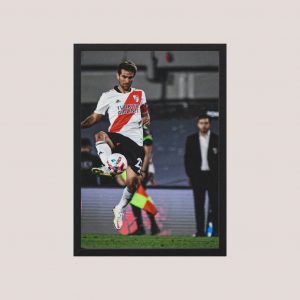 Cuadro River Plate - Leo Ponzio 09 - Tamaño A3 30x40 Cm