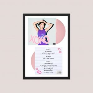 Cuadro Olivia Rodrigo Cd Concept 02 - Tamaño A3 30x40 Cm