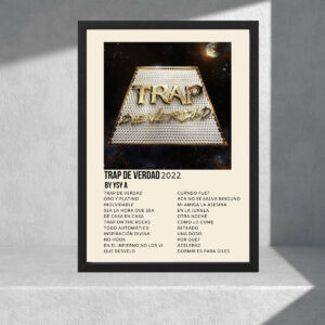 Cuadro Decorativo Música - Ysy, Trap De Verdad - A3 30x40
