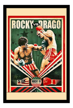 Cuadro Decorativo Cine - Ivan Drago 01 - A3 30x40 Cm