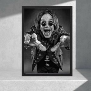Cuadro Decorativo Musica - Ozzy Osbourne 13 - A3 30x40
