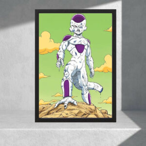 Cuadro Decorativo Dragon Ball Z - Freezer 10 - A3 30x40 Cm
