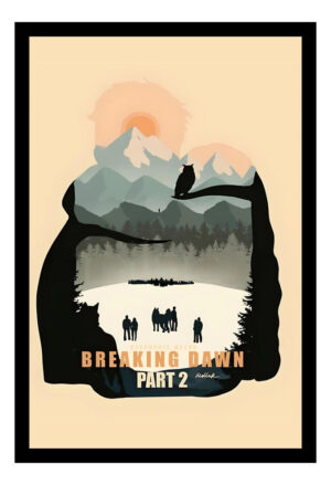 Cuadro Decorativo Cine - Crepusculo 08 - A3 30x40 Cm