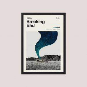 Cuadro Decorativo Breaking Bad 12 - Tamaño A3 30x40 Cm
