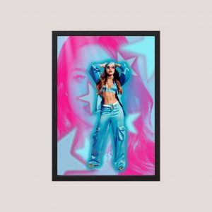 Cuadro Poster Emilia Mernes Mp3 03 - Tamaño A3 30x40 Cm