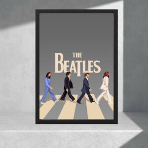 Cuadro Decorativo The Beatles 03 - Tamaño A3 30x40