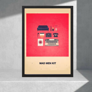 Cuadro Decorativo Series - Mad Men 01 - A3 30x40 Cm