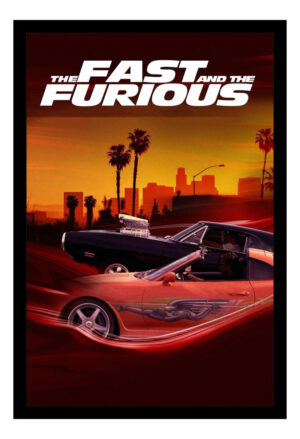 Cuadro Decorativo Cine - Rapidos Y Furiosos 20 - A3 30x40