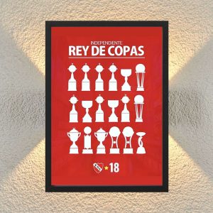 Cuadro Decorativo Independiente Avellaneda 19 - A3 30x40 Cm