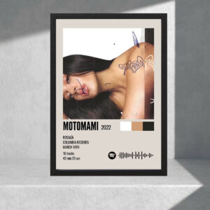Cuadro Decorativo Música - Rosalia, Motomami 03 - A3 30x40
