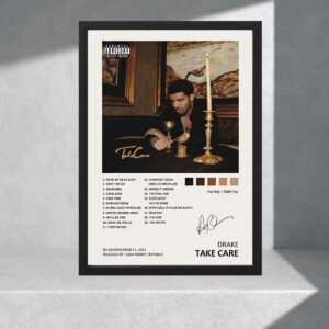 Cuadro Decorativo Musica - Drake - Modelo 04 - A3 30x40