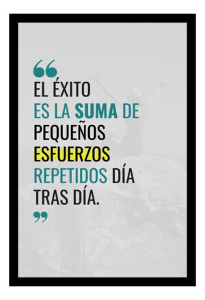 Cuadro Decorativo Motivacional 05 - A3 30x40 Cm