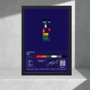 Cuadro Decorativo Coldplay 09 - Tamaño A3 30x40 Cm