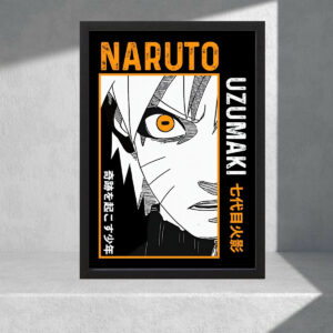 Cuadro Decorativo Naruto 06 - Tamaño A3 30x40 Cm