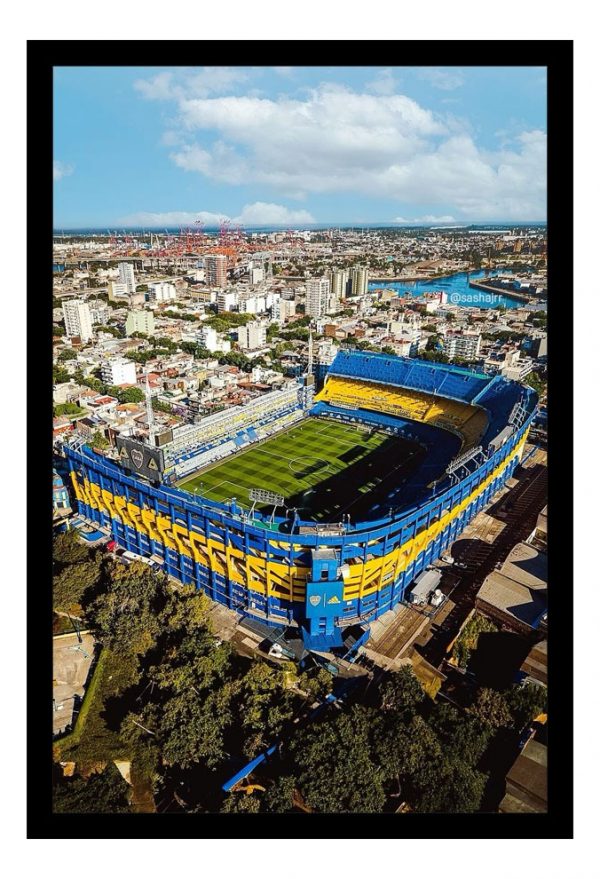 Cuadro Decorativo Boca Juniors - La Bombonera 20 - A3 30x40