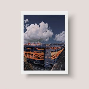 Cuadro Boca Juniors La Bombonera 02 - Tamaño A3 30x40 Cm