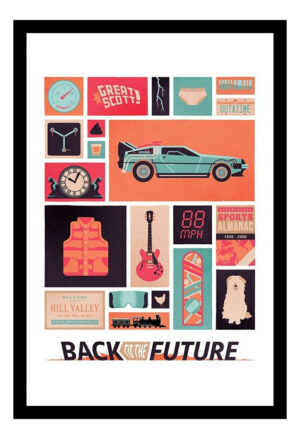 Cuadro Decorativo Cine - Back To The Future 20 - A3 30x40
