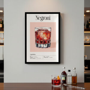 Cuadro Decorativo Cocina Bar Restaurant 21 - A3 30x40