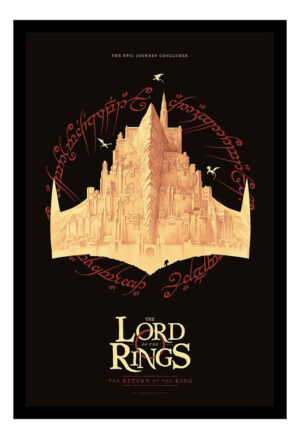 Cuadro Decorativo Cine - El Señor De Los Anillos 13 A3 30x40