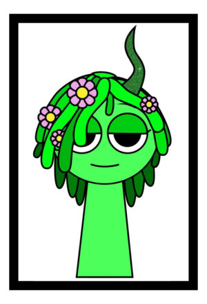 Cuadro Decorativo Infantil - Sprunki 01 - Tamaño A3 30x40