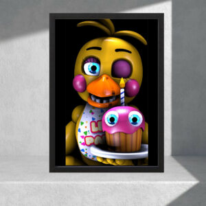 Cuadro Decorativo Five Nights At Freddys, Chica - A3 30x40