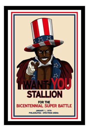 Cuadro Decorativo Cine - Apollo Creed 06 - A3 30x40 Cm