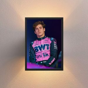 Cuadro F1 Franco Colapinto Alpine 07 - Tamaño A3 30x40 Cm