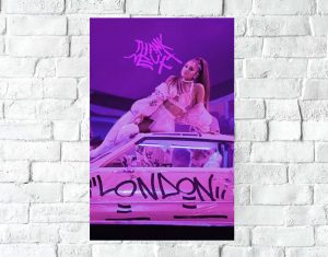 Poster Lámina Decorativa Ariana Grande Mod 22, A3 30x42 Cm
