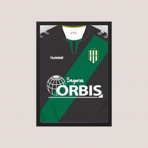 Cuadro Futbol - Ca Banfield - Modelo 04- Tamaño A3 30x40 Cm