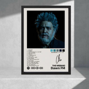 Cuadro Decorativo The Weeknd, Dawn Fm - A3 30x40