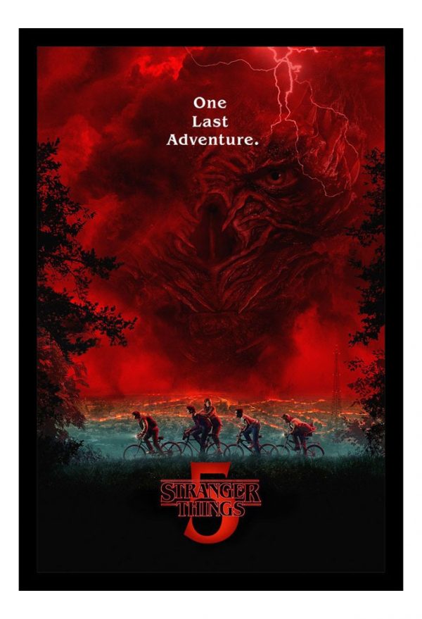 Cuadro Decorativo Series - Stranger Things 5 17 - A3 30x40