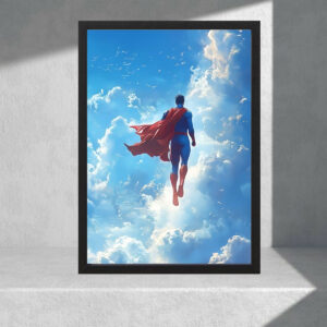 Cuadro Decorativo Superman 10 - Tamaño A3 30x40