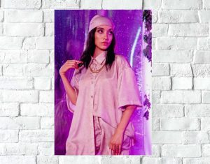 Poster Lámina Decorativa Maria Becerra Mod 06, A3 30x42 Cm