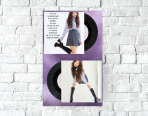 Poster Decorativo Olivia Rodrigo Cd Concept 10 - A3 30x40 Cm