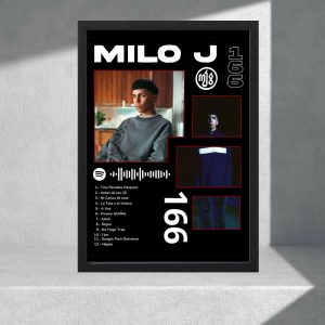 Cuadro Decorativo Milo J - 166, Modelo 01 - A3 30x40 Cm