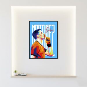 Cuadro Decorativo Futbol - Dibu Martinez 07 - A3 30x40 Cm