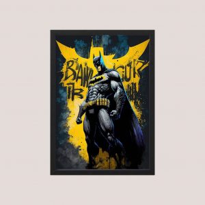 Cuadro Superheroes - Batman - Modelo 06- Tamaño A3 30x40 Cm