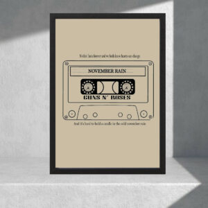 Cuadro Decorativo Musica - Guns N Roses 14 - A3 30x40