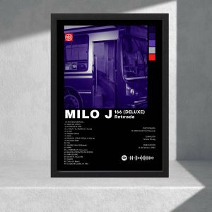 Cuadro Decorativo Milo J - 166, Modelo 03 - A3 30x40 Cm