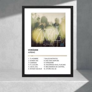 Cuadro Decorativo Musica - Airbag 02 - A3 30x40