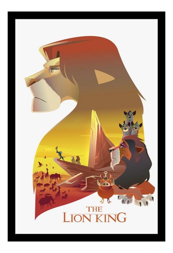 Cuadro Decorativo Cine - El Rey Leon 07 - A3 30x40