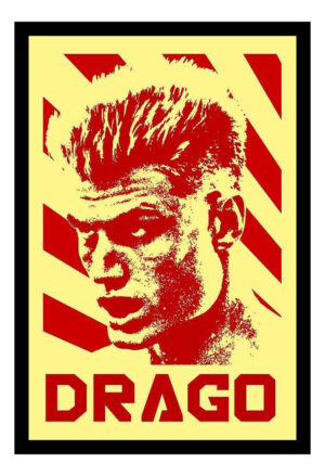 Cuadro Decorativo Cine - Ivan Drago 06 - A3 30x40 Cm
