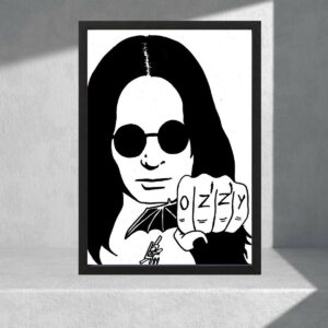 Cuadro Decorativo Musica - Ozzy Osbourne 02 - A3 30x40