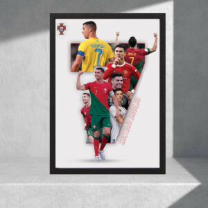Cuadro Decorativo Cristiano Ronaldo 04 - Tamaño A3 30x40 Cm