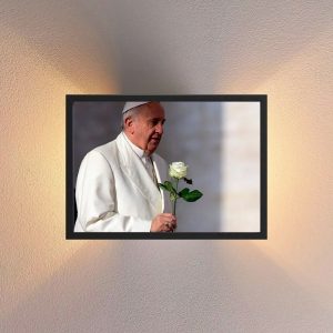 Cuadro Papa Francisco - Modelo 13 - Tamaño A4 30x20 Cm