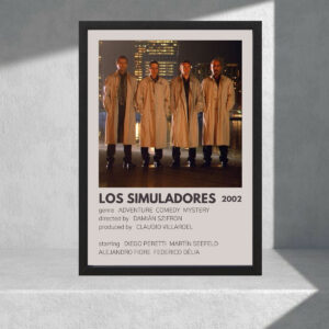 Cuadro Decorativo Series Los Simuladores 02, Tamaño A3 30x40