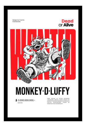 Cuadro Decorativo Anime - One Piece 14 - A3 30x40 Cm